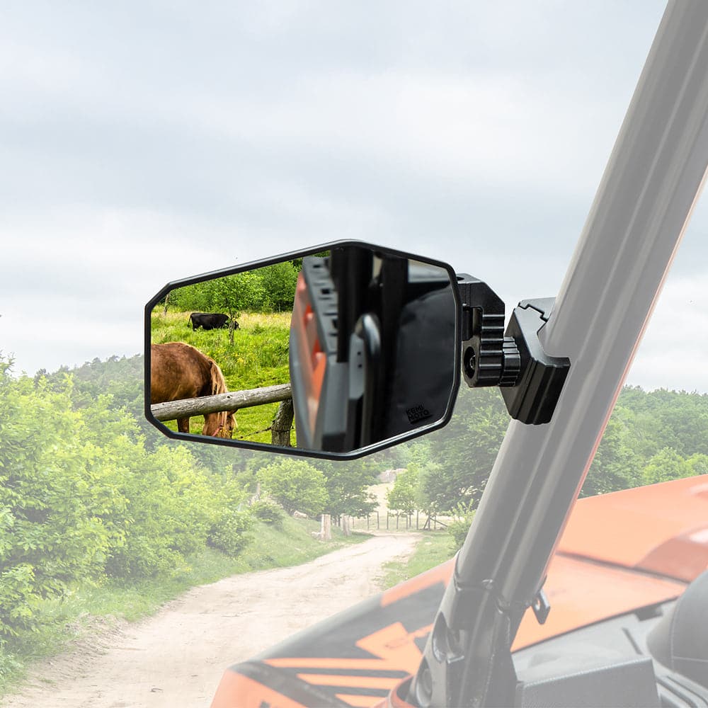 UTV Side Mirrors Fit Polaris Ranger/ Can-Am Defender/ Maverick Trail