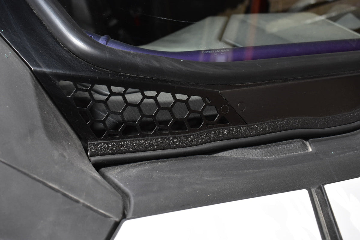 Voodoo Riders 2025+ Pro Xp/Turbo R/Pro R Full Glass Windshield (Updated) - Glass Front Windshield