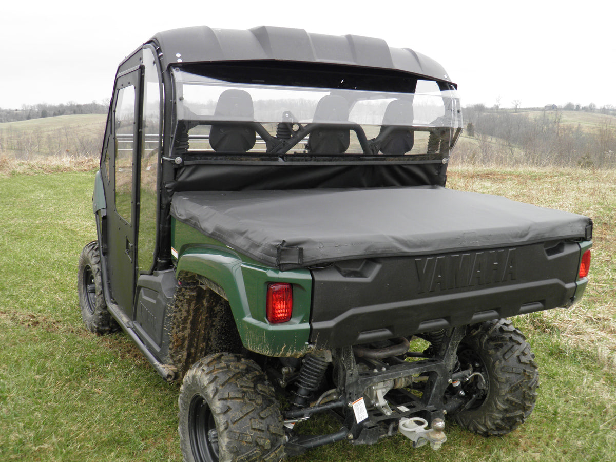 Yamaha Viking - 1 Pc Lexan Back Panel w/Vent Option - Windshields
