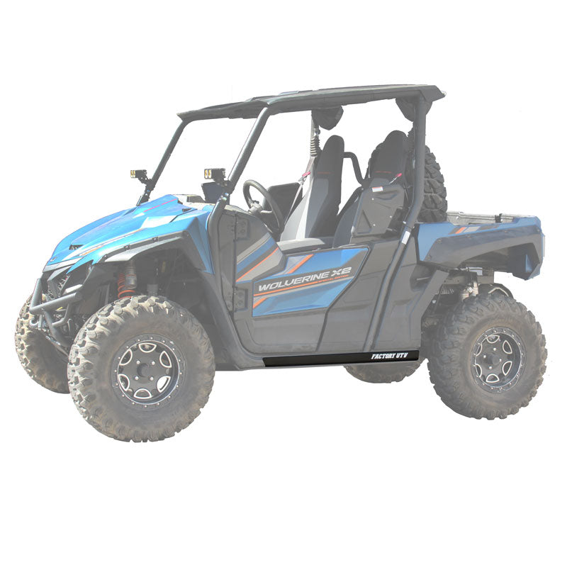 Yamaha Wolverine X2 & X4 UHMW Rock Sliders - Rock Sliders
