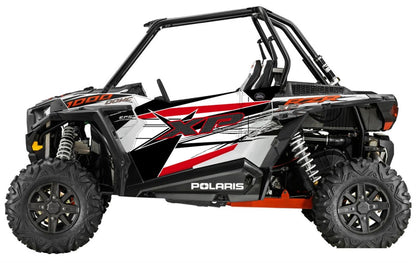 Trail Armor GenX Two Door Graphics Kit - 2014 RZR XP 1000 White Lightning