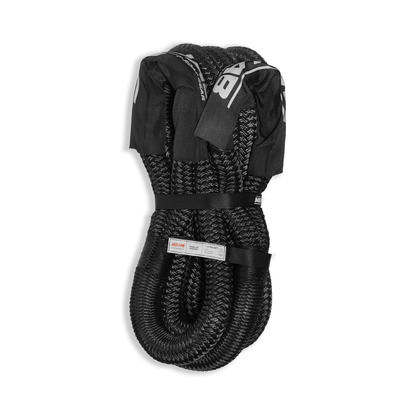 1-1/2”x 30’ Heavy duty Kinetic rope - Black - Towing