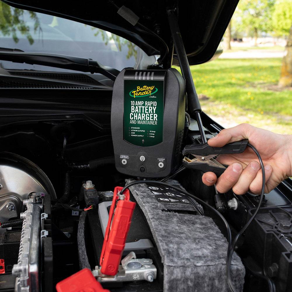 10 AMP Selectable Battery Charger and Maintainer - Battery