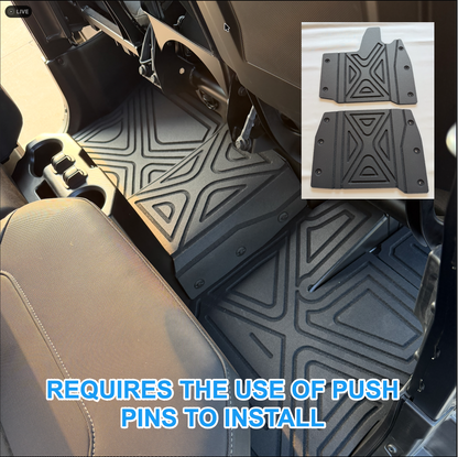 Polaris Ranger 1500XD HD 9mm Rubber Mats (2024 - Current)