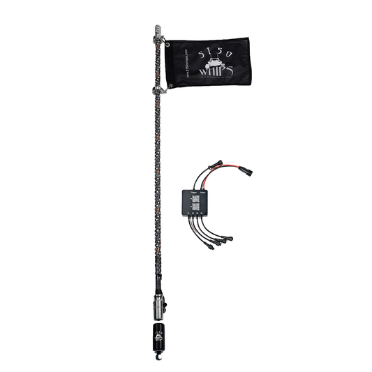 187 Platinum LED Whip – Whip Only - LED Whip