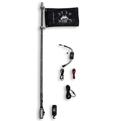 187 Platinum LED Whip – Whip Only - LED Whip