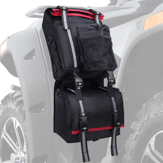 PVC Coating Oxford Fabric Black ATV Fender Bag