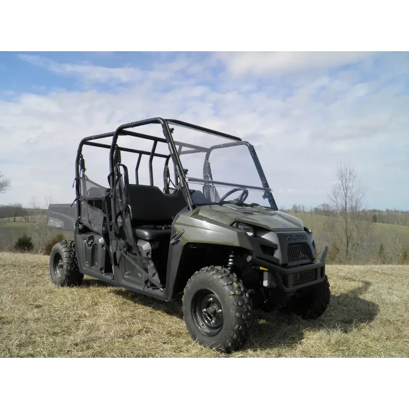 Polaris Ranger Mid-Size Crew - 2 Pc Scratch-Resistant Windshield