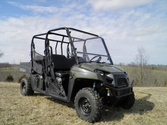 2011-2014 Polaris Ranger Mid-Size Crew - 2 Pc Windshield - Windshields