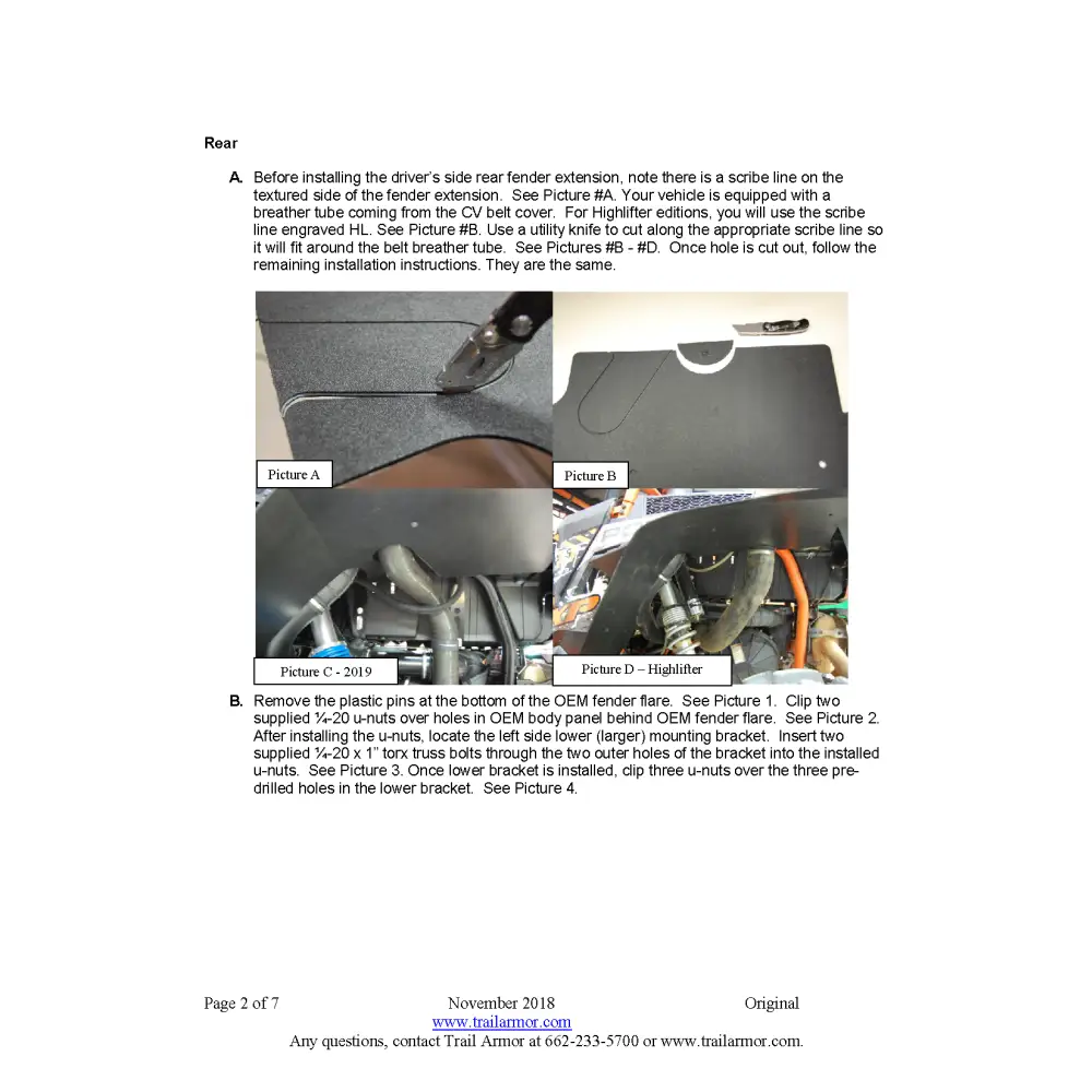 2019 - 2023 RZR XP 1000 RZR 4 XP 1000 2019 - 2021 RZR XP Turbo RZR XP 4 Turbo RZR XP 4 Turbo S 2018 - 2021 RZR XP Turbo