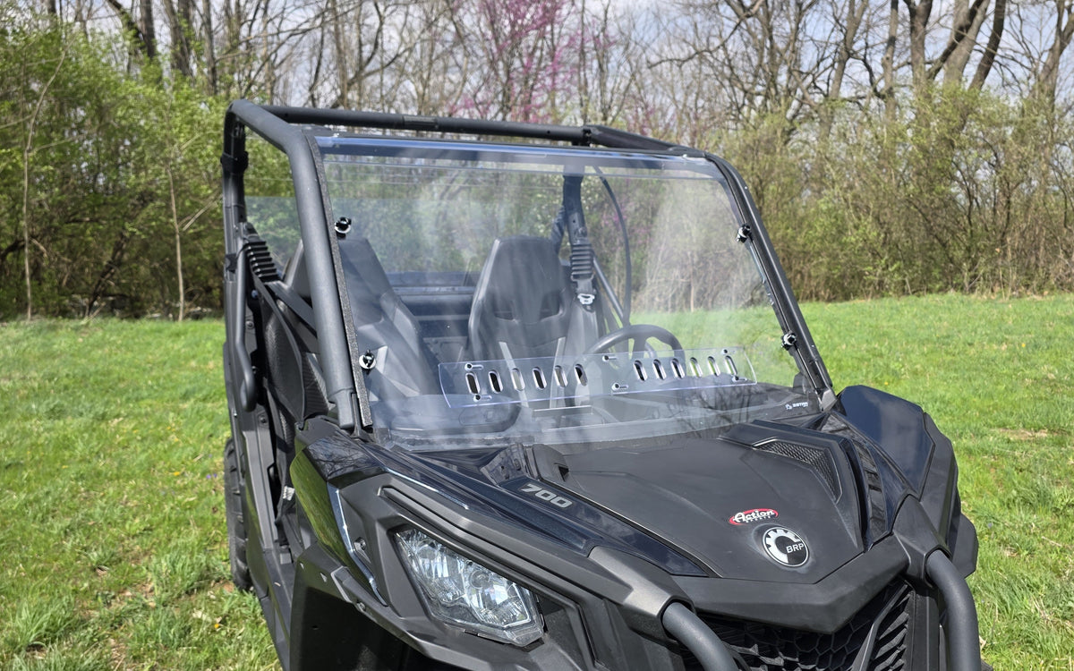 2019+ Can-Am Maverick Sport - 1-Piece Front Windshield - Windshields