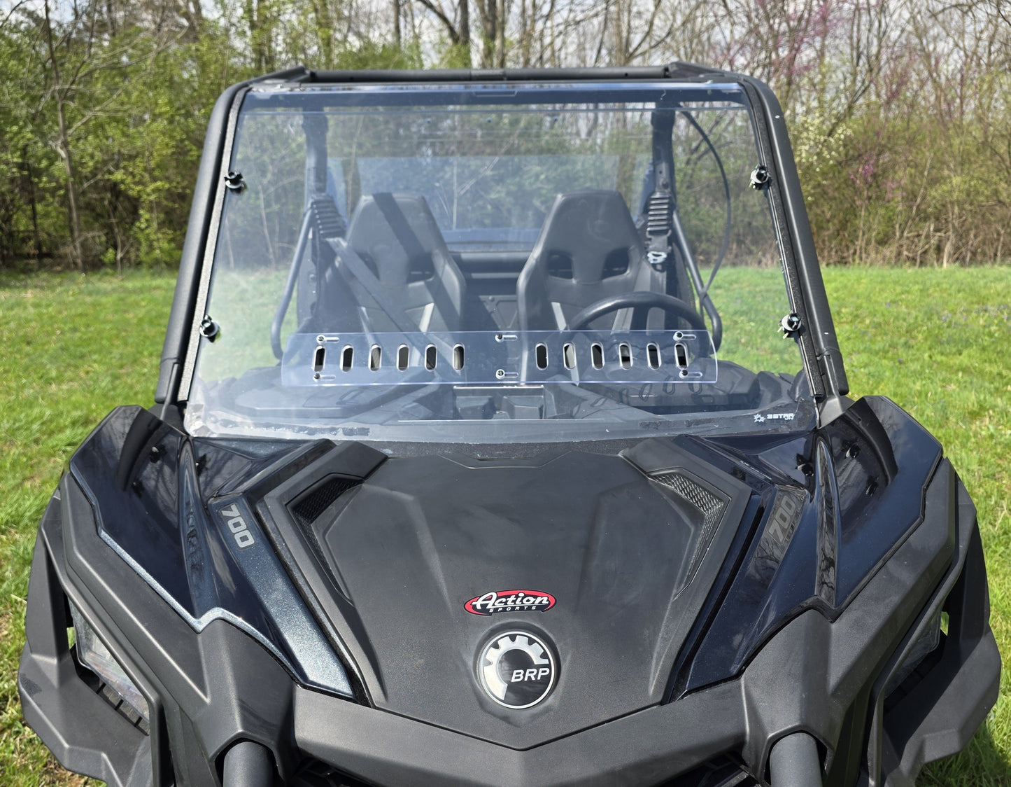 2019+ Can-Am Maverick Trail - 1-Piece, Front Windshield