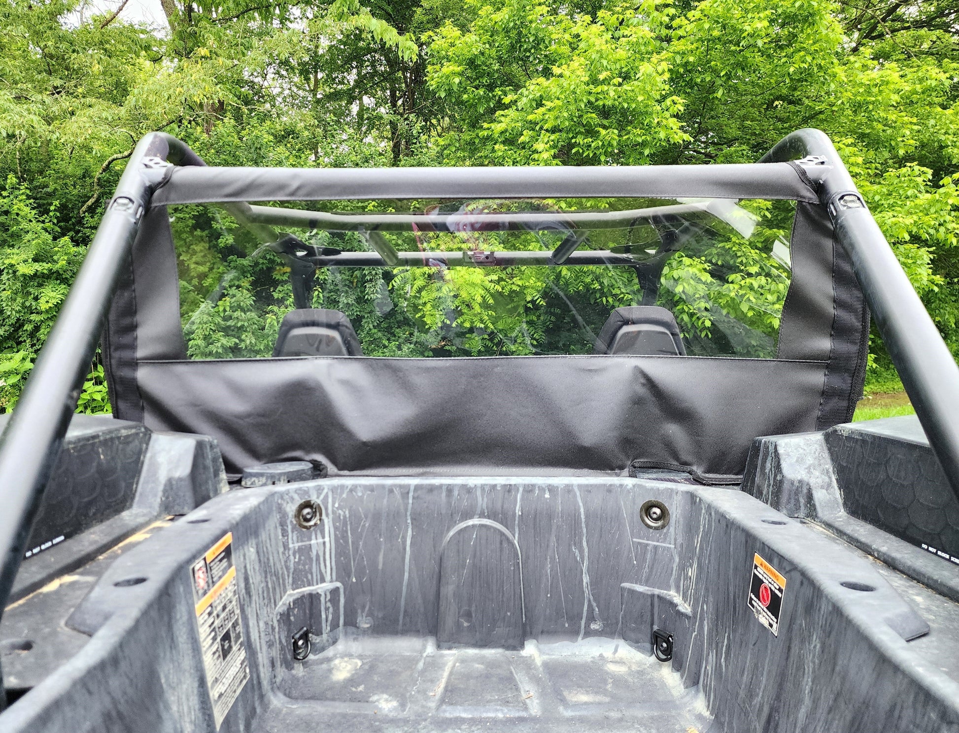 2024-2027 Polaris RZR XP 1000 - Canvas Back Panel - Back Panel