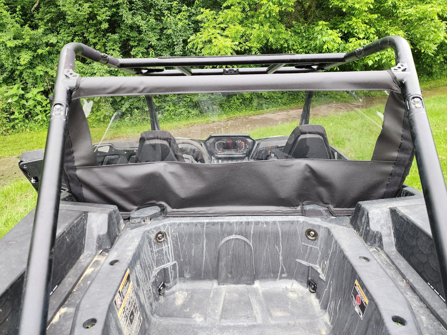2024-2027 Polaris RZR XP 1000 - Canvas Back Panel - Back Panel