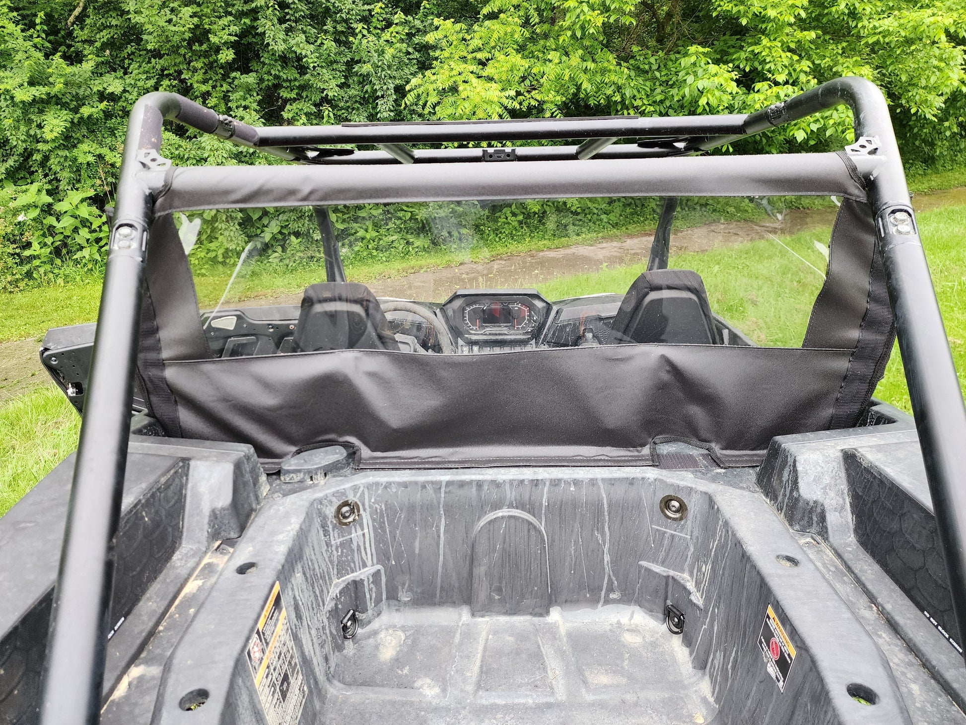 2024-2027 Polaris RZR XP 1000 - Canvas Back Panel - Back Panel