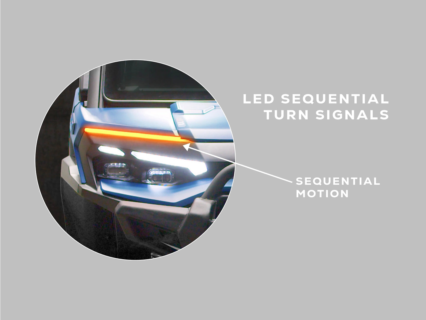 2026+ Can Am Defender HD11 - Sequential Turn Signal Kits - Turn Signal