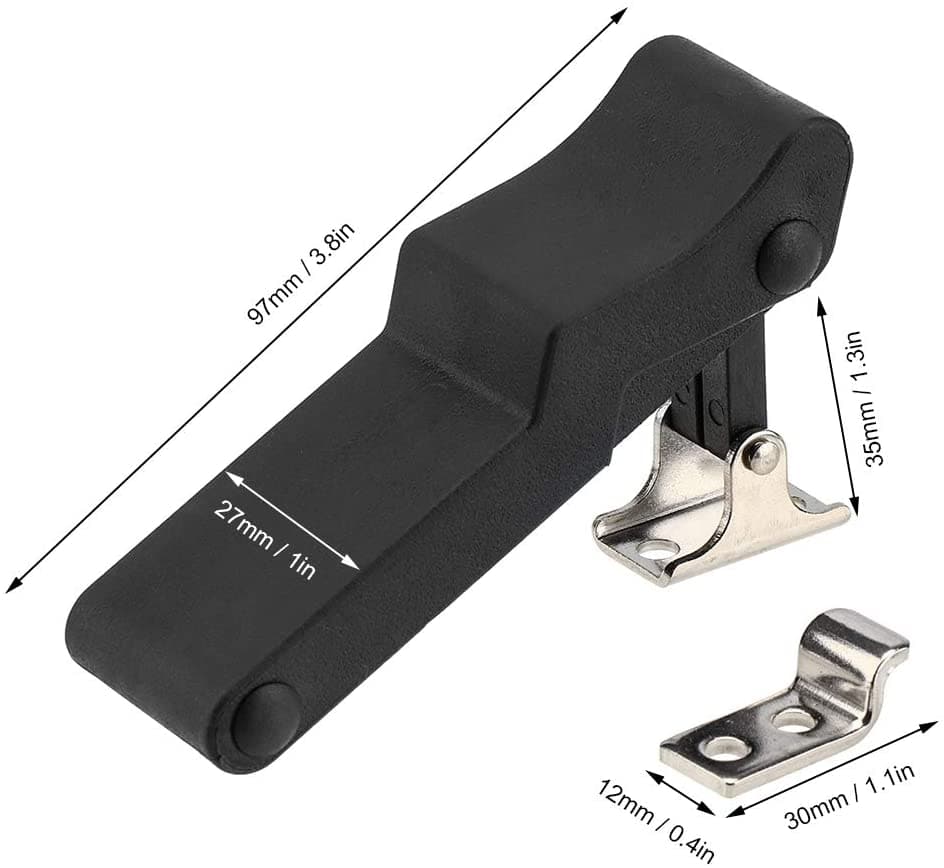 Front Storage Rack Rubber Latch For Sportsman