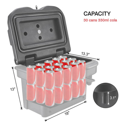 Cargo Storage Device Tool Box & Big Size Cargo Box Fit Polaris Ranger