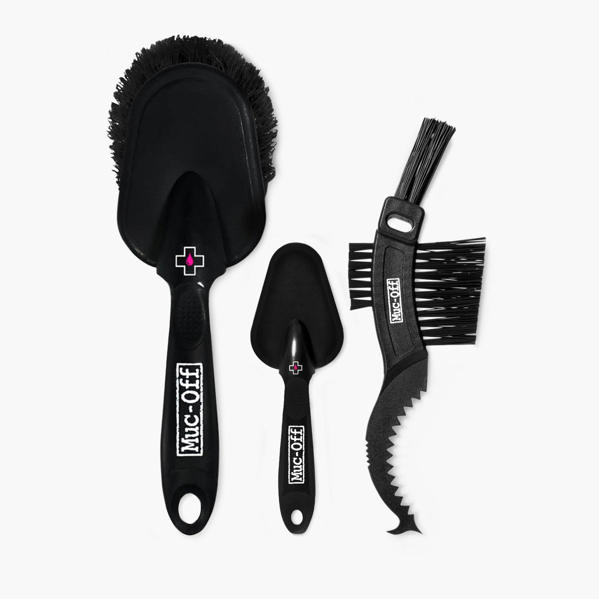 3x Premium Brush Set - Brushes & Cloths
