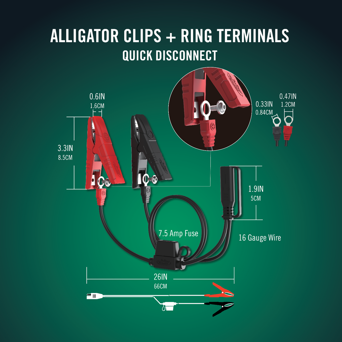 5 Watt Solar 12V Battery Charger with Windshield Mount - Battery