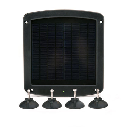 5 Watt Solar 12V Battery Charger with Windshield Mount - Battery