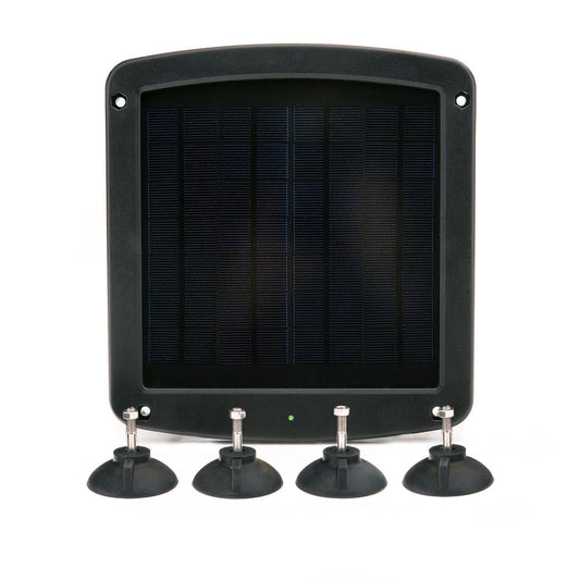5 Watt Solar 12V Battery Charger with Windshield Mount - Battery