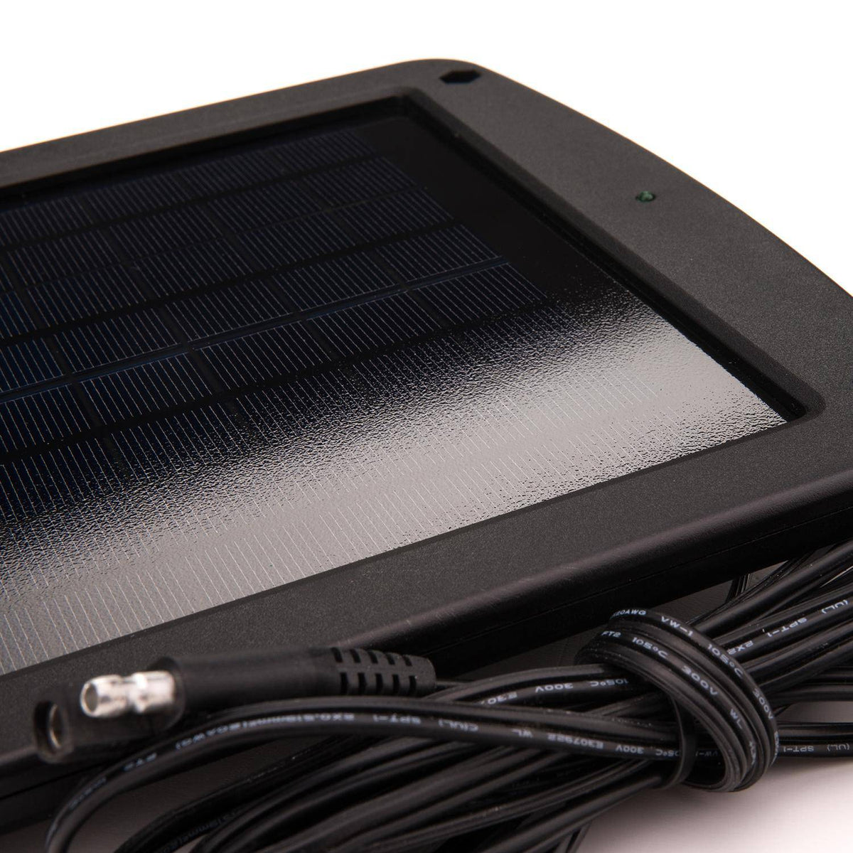 5 Watt Solar 12V Battery Charger with Windshield Mount - Battery