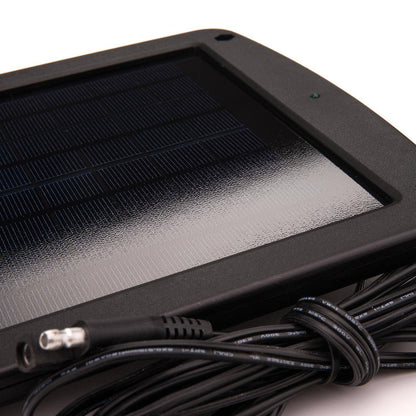 5 Watt Solar 12V Battery Charger with Windshield Mount - Battery