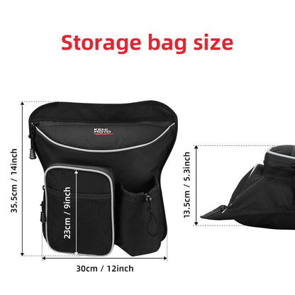 600D Cab Pack Luggage Storage Bag For Can-Am Commander