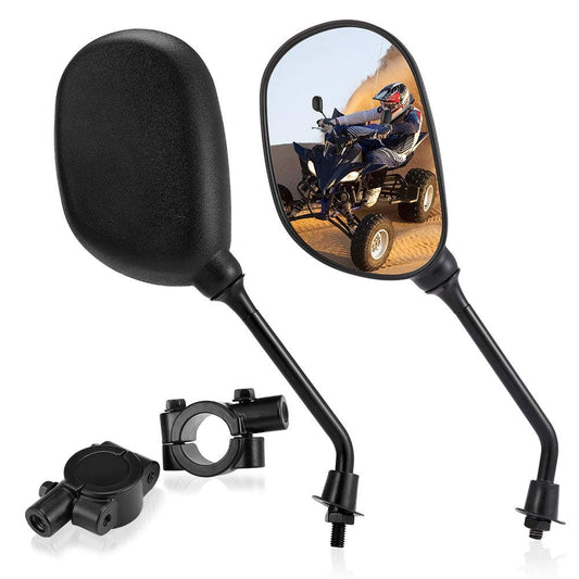 8MM ATV Rear View Mirrors for Handlebars Bike Mirror