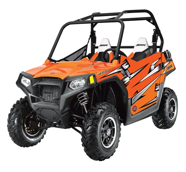 Trail Armor Slimline Two Door Graphics Kit - 2011 RANGER RZR 800 EPS Orange Madness