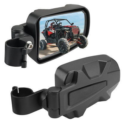 Adjustable Side View Convex Mirror for 1.75" Roll Cage