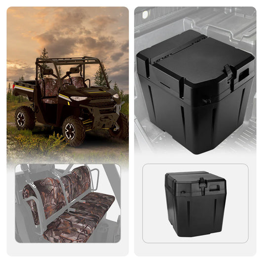 Camouflage Seat Cover & Under Seat Storage Box for Ranger 2018-2023