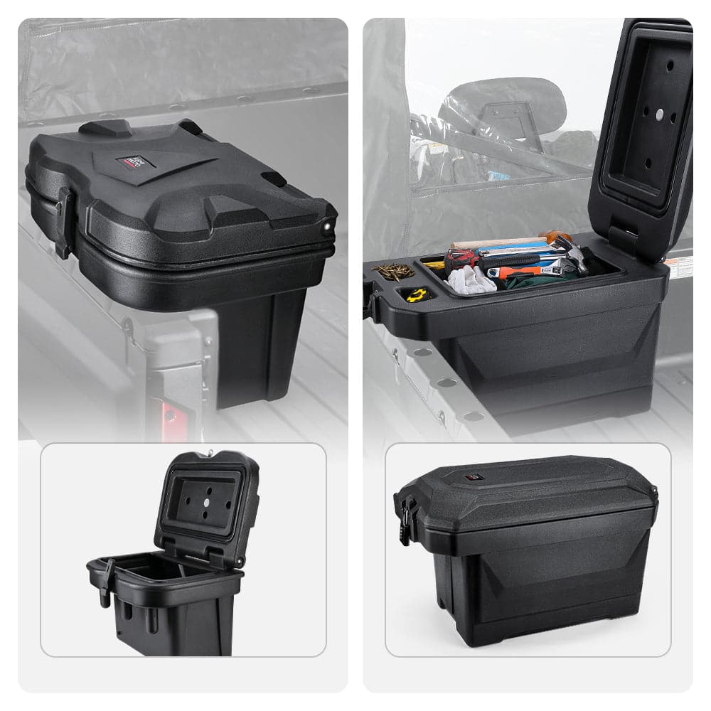 Cargo Storage Device Tool Box & Big Size Cargo Box Fit Polaris Ranger