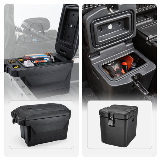 Big Size Cargo Box & Under Seat Storage Box For Polaris Ranger