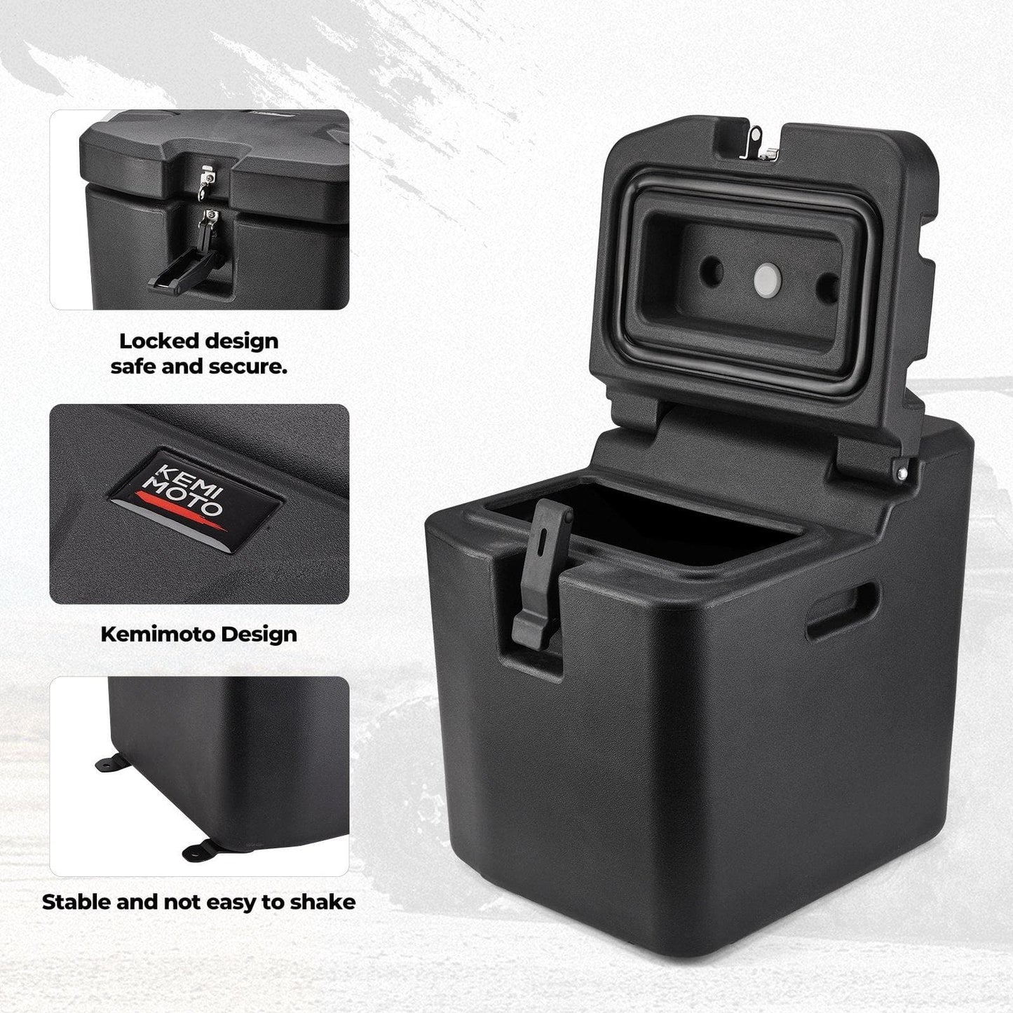 26.5L Under Seat Storage Box For Polaris Ranger XP 1000