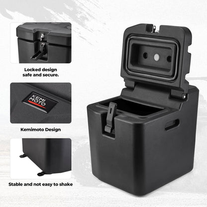 Big Size Cargo Box & Under Seat Storage Box For Polaris Ranger XP 1000