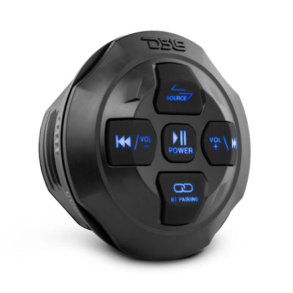 Marine And Powersports Waterproof Bluetooth Audio Receiver With Controls