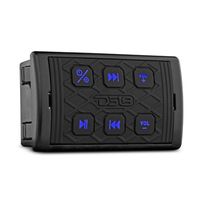 Marine And Powersports Waterproof Bluetooth Audio Receiver With Controls