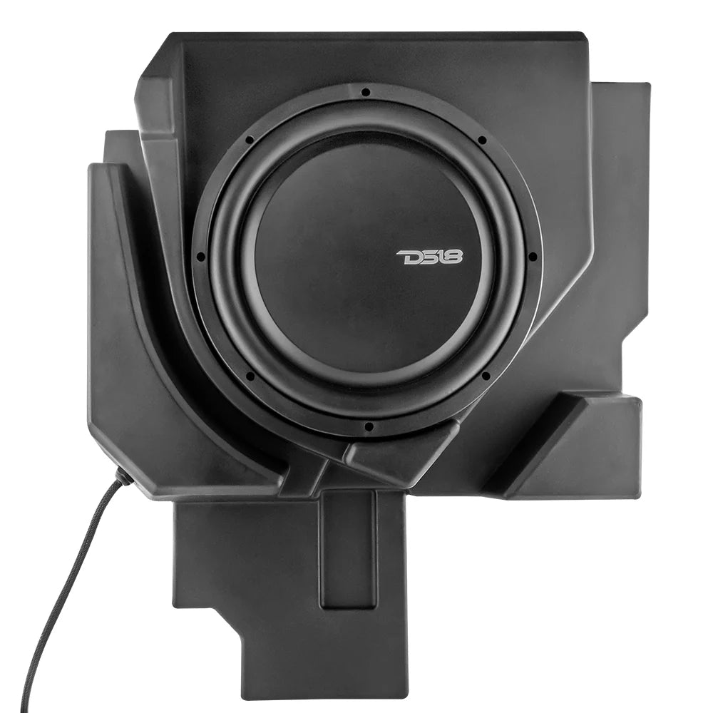 Can-am Maverick X3 12" Under Seat Subwoofer Enclosure Driver Side - PSW12.4D Shallow Water Resistant Subwoofer Included