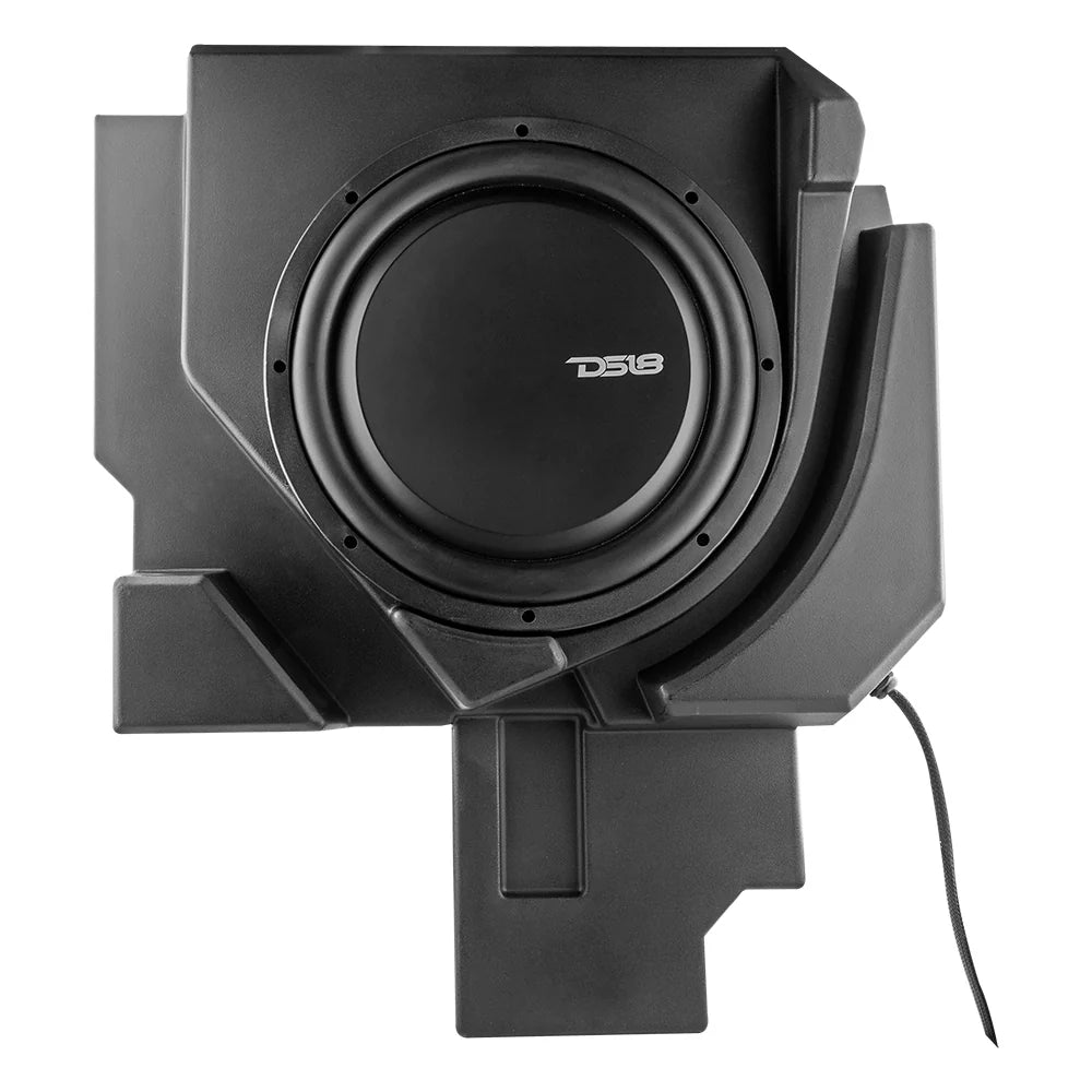 Can-am Maverick X3 12" Under Seat Subwoofer Enclosure Passenger Side - PSW12.4D Shallow Water Resistant Subwoofer Included