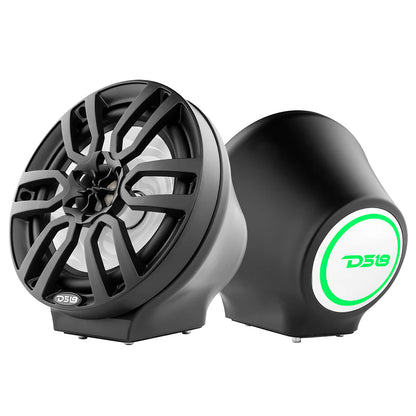 8" Universal Flat Mount Speaker Pod With LED RGB Lights