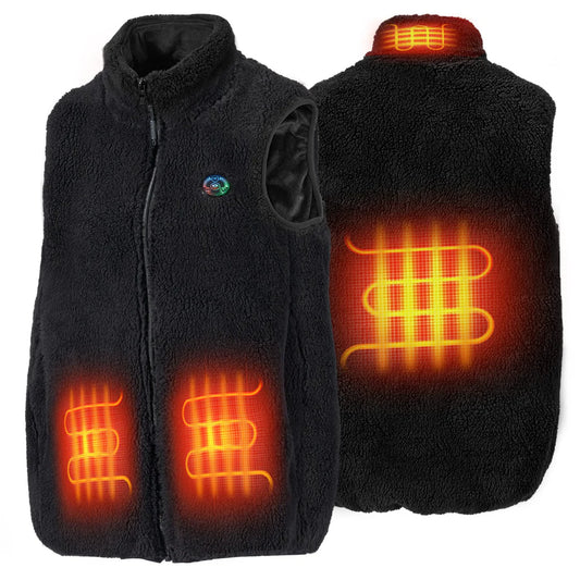 Fleece Heated Vest Women (Battery Not Included)