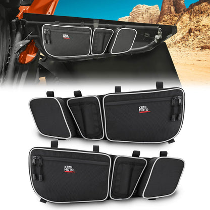 Tablet Holder & Front Door Storage Bags for Can-Am Maverick X3 MAX