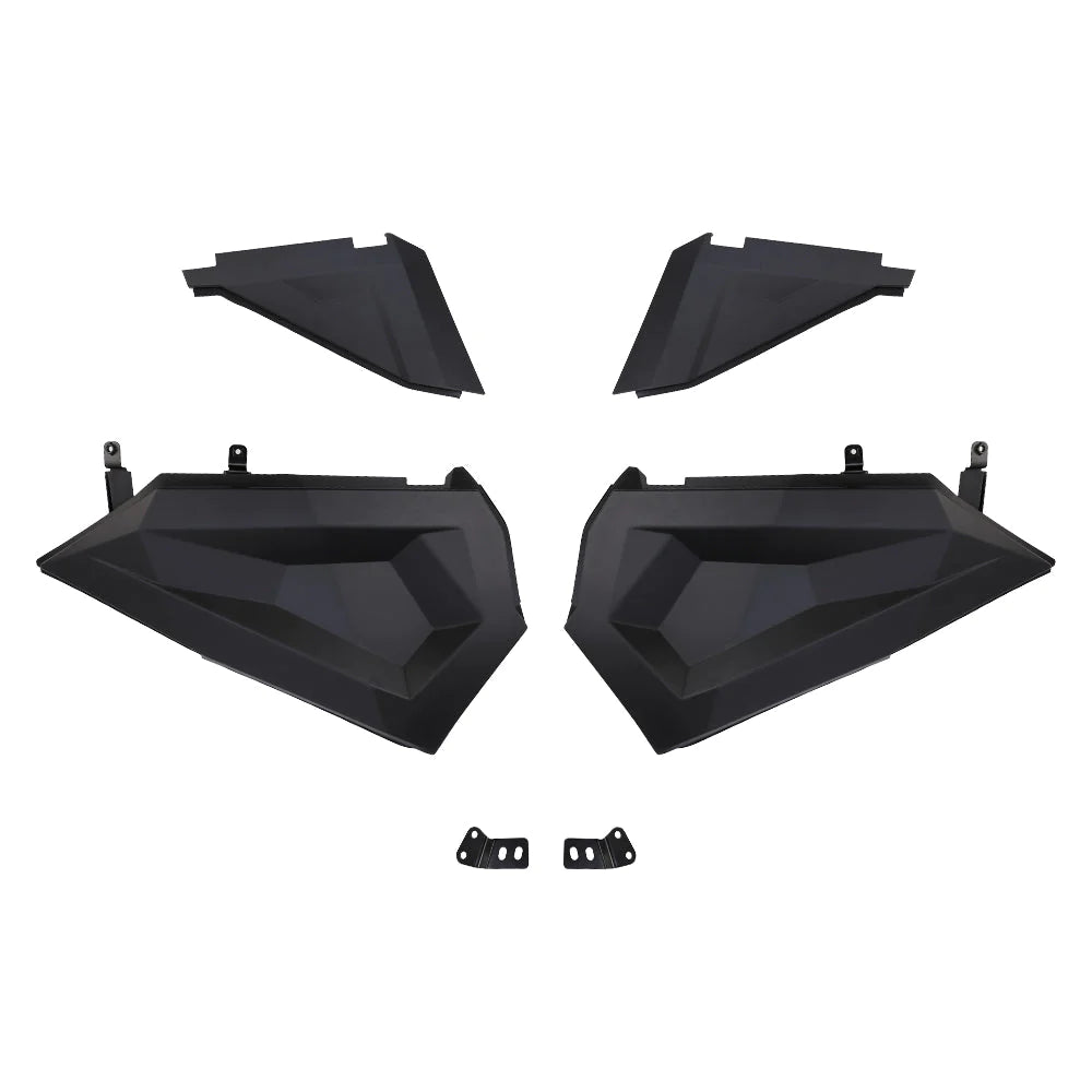 Front Side Door Bags & Lower Half Door Inserts Panels for Polaris RZR