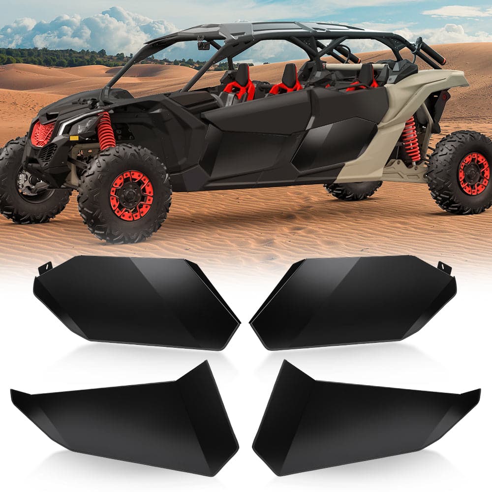 Aluminum Lower Door Panel Inserts For Can-Am Maverick X3 MAX