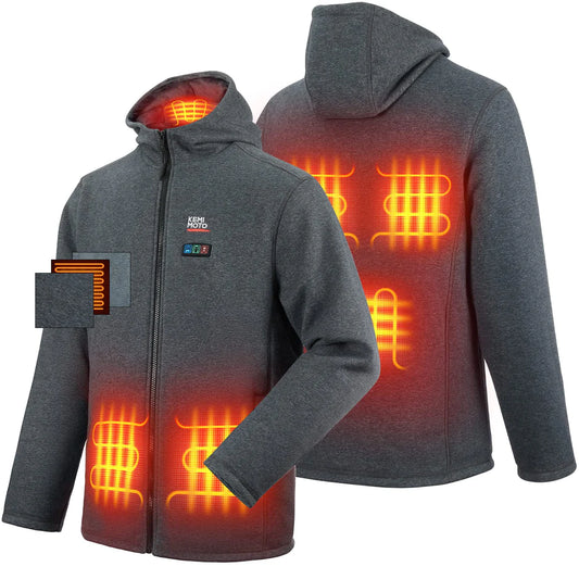 Heated Hoodie with 12V Battery Pack