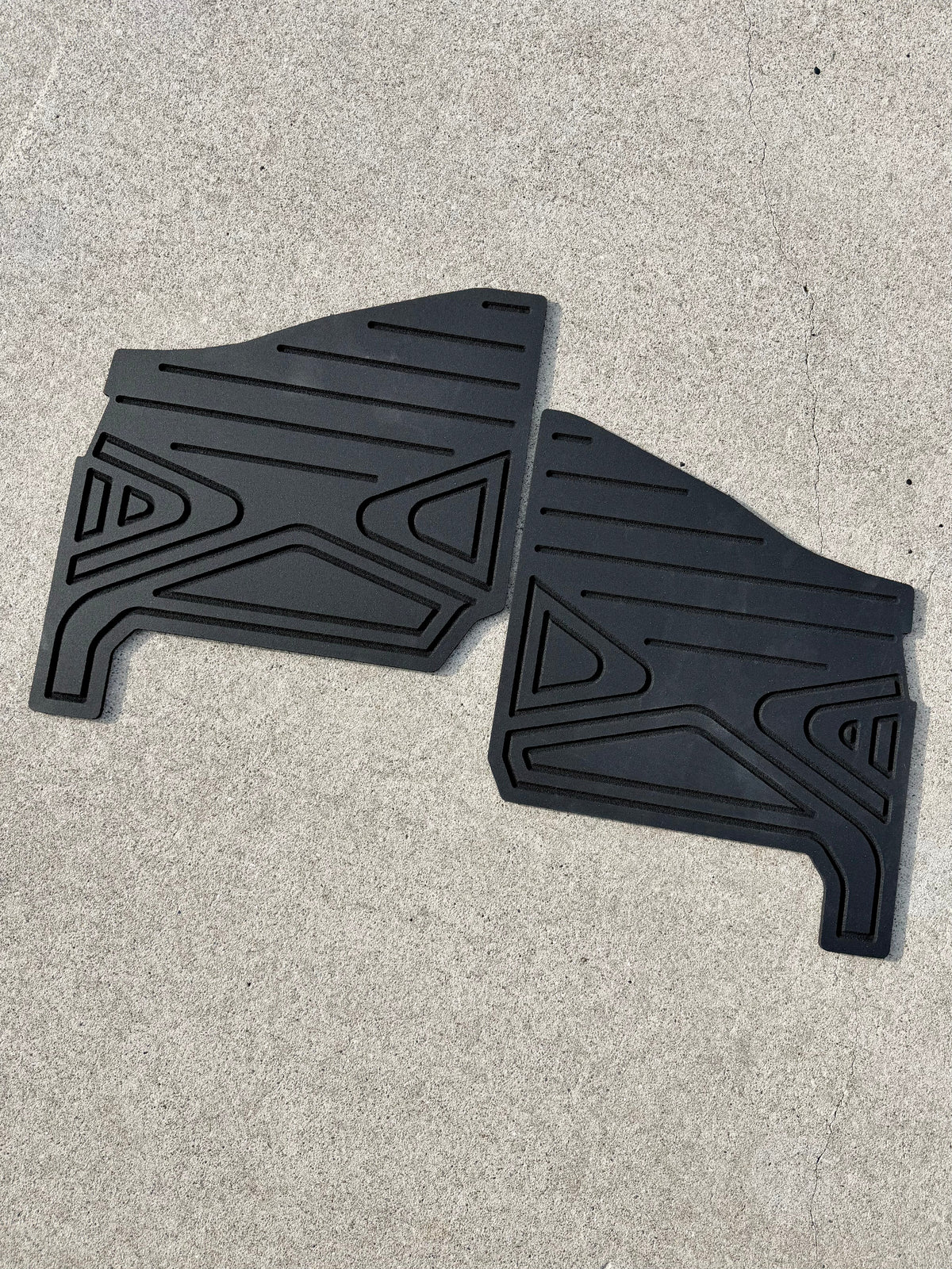 Polaris Ranger 1000 Non XP HD 9mm Rubber Mats (2025 to current)