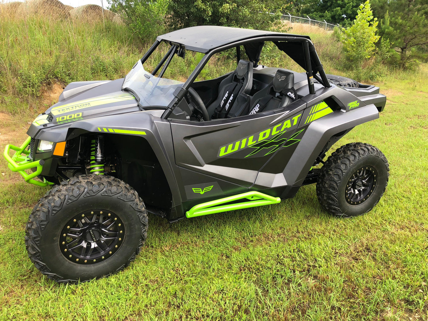 Trail Armor Textron Wildcat XX Full Skids with Slider Nerfs or Nerfs for Textron Off Road Steel Rock Sliders