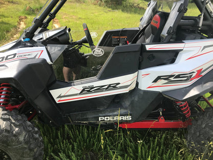 Trail Armor 2018 - 2022 Polaris RZR RS1 CoolFlo Windshield with Fast Clamps DoT Approved Rated AS4